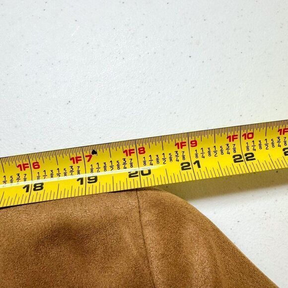 Chaps Blazer Men 42R Tan Polyester Suit Jacket Business Casual Wedding Office - Picture 15 of 15